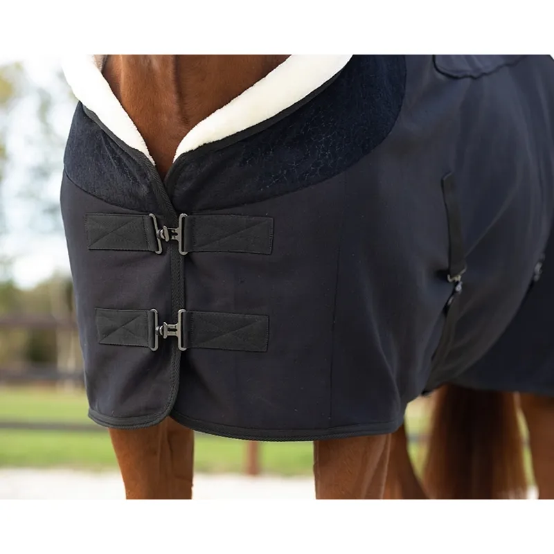 QHP Julin Show Rug - Black-1